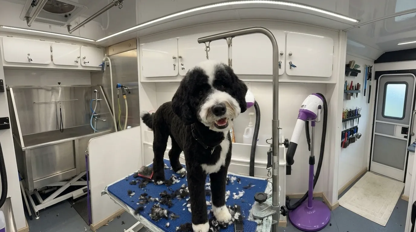 Mobile Dog Grooming Services